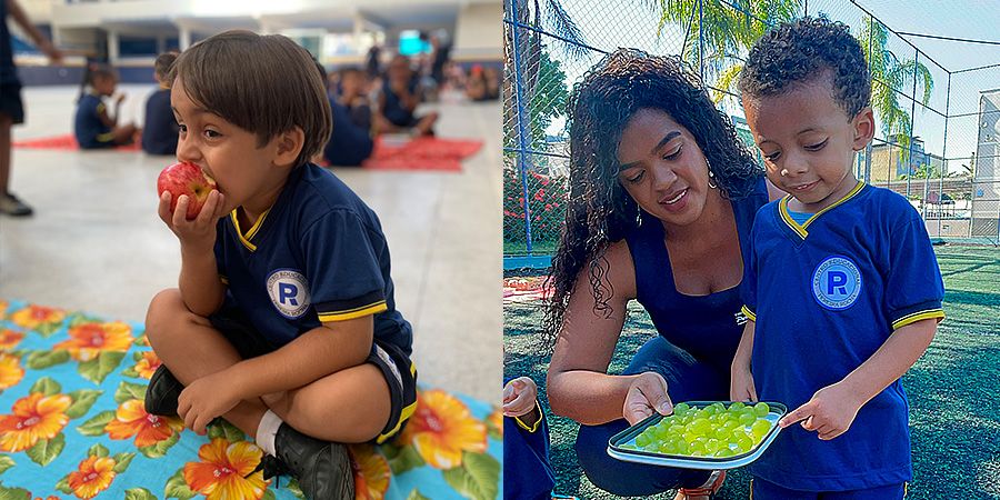 Alimentação saudável favorece o aprendizado infantil